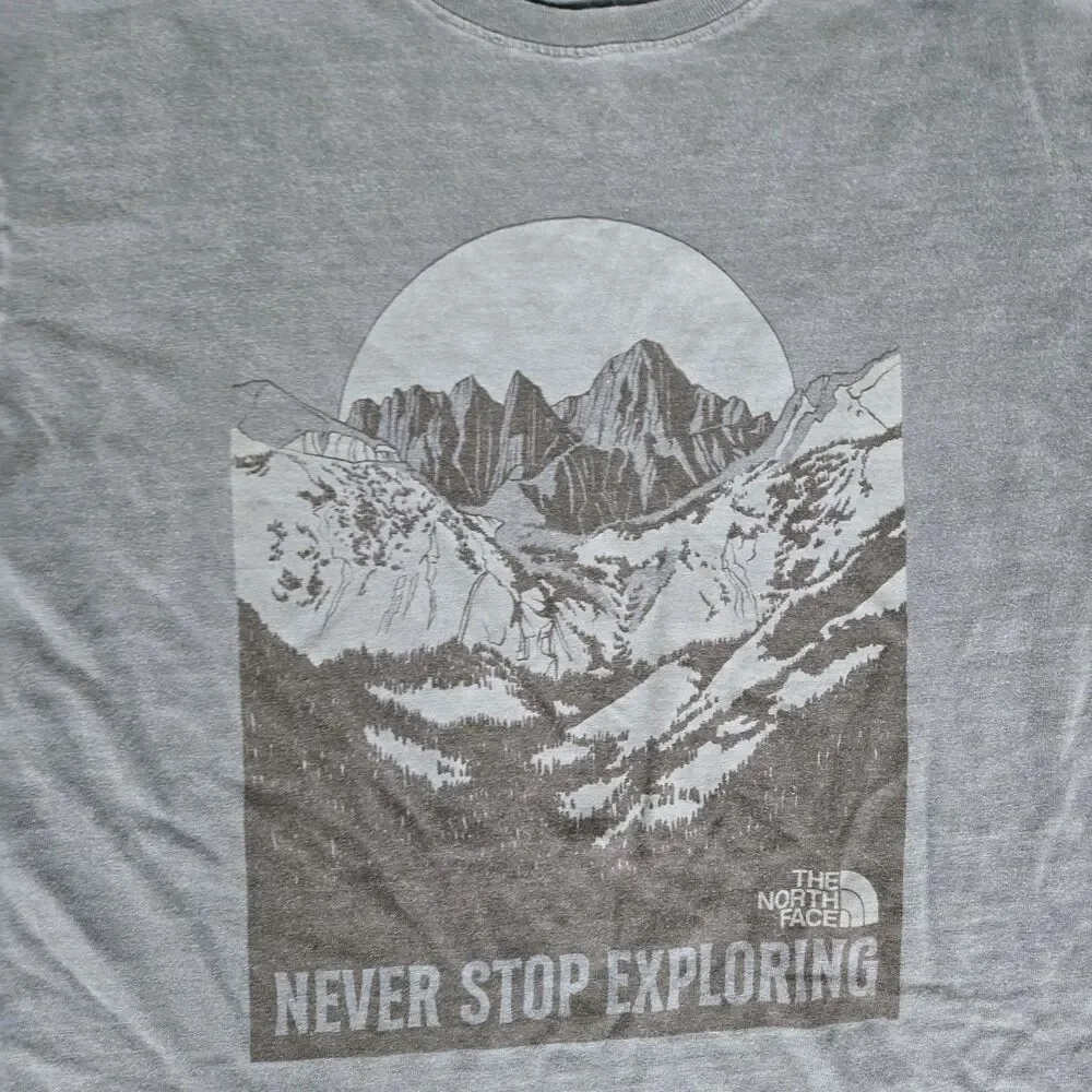 The North Face Short Sleeve T-Shirt  Blue Green Size M